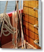 Swab The Deck Metal Print