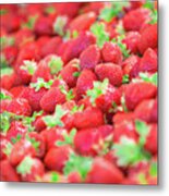 Sweet Strawberries Metal Print