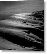T-213312 Windblown Ice On Humphreys Peak Metal Print