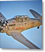 T-6 Texan Race 90 Metal Print