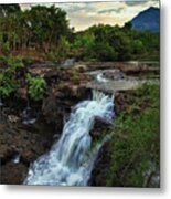 Tad Lo Waterfall, Bolaven Plateau, Champasak Province, Laos Metal Print