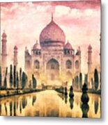 Taj Mahal Metal Print