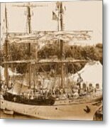 Tall Ship Series 6 Metal Print