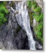 Taughannock Falls Upper Rim Trail Metal Print