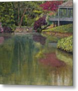 Tea House Metal Print