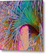 Techni Frond Metal Print