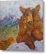 Teddy Wakes Up In The Most Desireable City In The Nation Metal Print