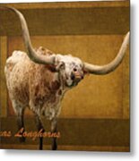 Texas Longhorns Metal Print