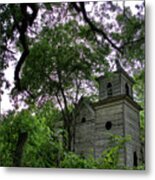 The Abandoned Church Metal Print