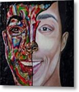 The Artist Within Metal Print