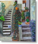 The Back Stairs Metal Print
