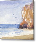 The Beach Metal Print