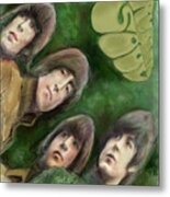 The Beatles, Rubber Soul Metal Print
