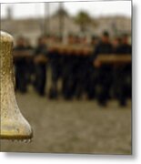 The Bell Is Present On The Beach Metal Print
