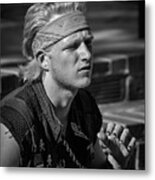 The Blond Drummer Metal Print