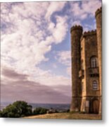 The Broadway Tower - Broadway, United Kingdom - Travel Photography Metal Print