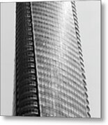 The Building Metal Print