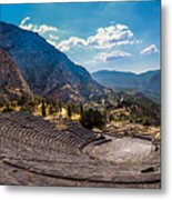 The Cheap Seats At Delphi Metal Print