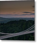 The Clifton Suspension Bridge, Bristol England Metal Print