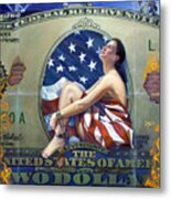 The Cost Of Freedom Metal Print