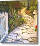 The Cutting Garden Metal Print