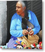 The Doll Maker From Cabo Metal Print