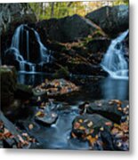 The Falls Of Black Creek In Autumn Iii Metal Print