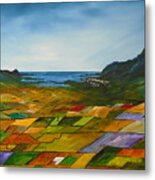 The Fields Of Dingle Metal Print