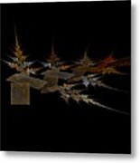 The Forest Dark And Deep Metal Print