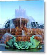 The Fountain Metal Print