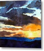 The Glory Of The Sunset Metal Print