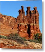 The Gossips Of Red Rockcountry Metal Print