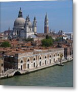 The Grand Canal In Venice Metal Print