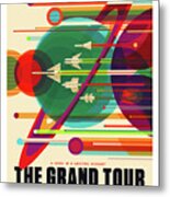 The Grand Tour - Nasa Vintage Poster Metal Print