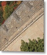The Great Wall Perspective Metal Print