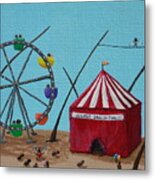 The Greatest Show On Fido Metal Print
