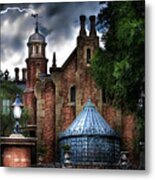 The Haunted Mansion Metal Print