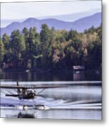 The Heart Of Long Lake Metal Print