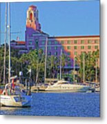 The Historic Vinoy Metal Print