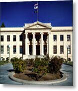 The Inyo County Courthouse Metal Print