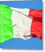 The Italy Flag Metal Print
