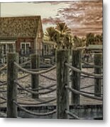 The Landing Metal Print