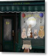 The Little Teddy Store Metal Print