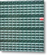 The Lone Red Seat At Fenway Park Metal Print