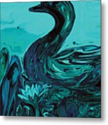 The Lonely Duck Metal Print