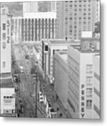 The Mall From Dayton's 12th Floor Metal Print