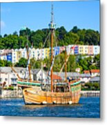 The Matthew In Bristol Harbour Metal Print