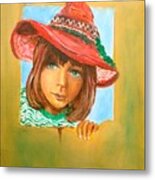 The Mexican Hat Metal Print