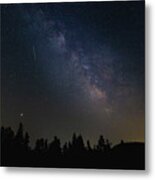 The Milky War, Mars And Satellites Metal Print