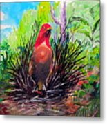 The Most Romantic Birds Metal Print